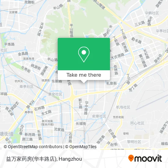 益万家药房(华丰路店) map