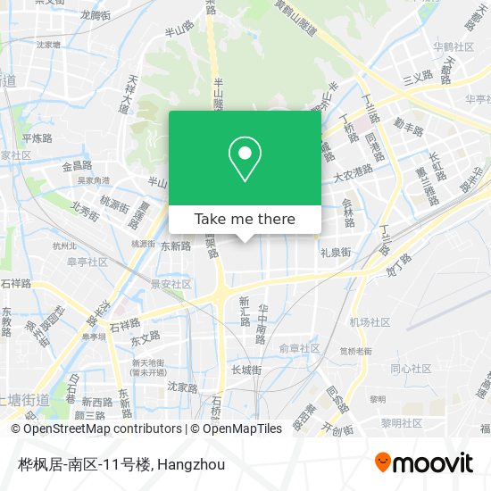 桦枫居-南区-11号楼 map