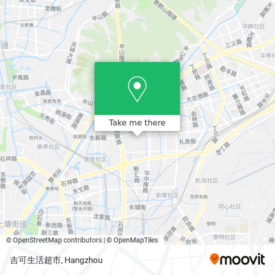 吉可生活超市 map