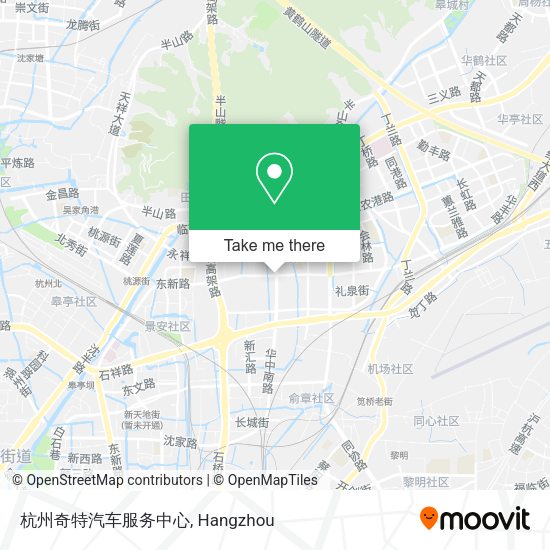 杭州奇特汽车服务中心 map