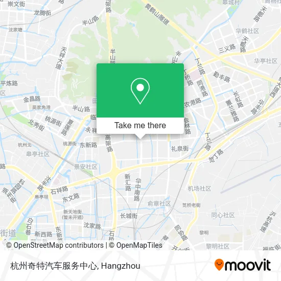 杭州奇特汽车服务中心 map