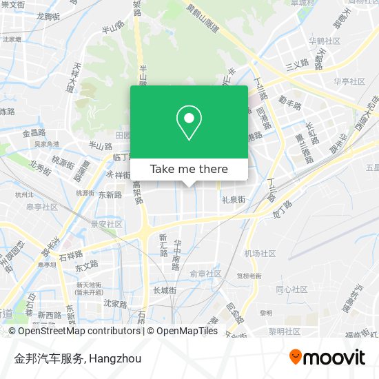 金邦汽车服务 map