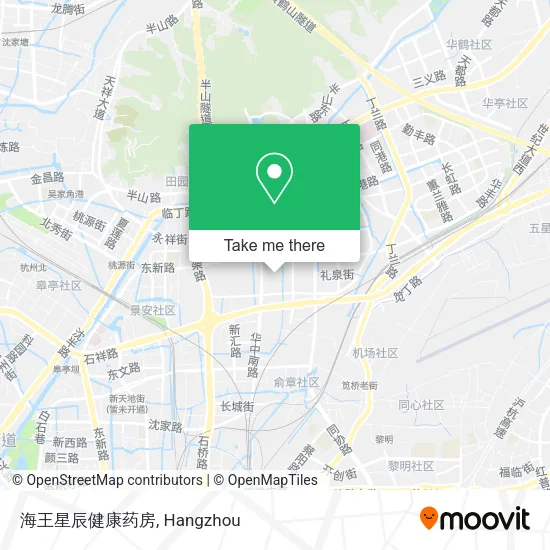 海王星辰健康药房 map