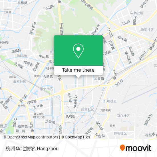 杭州华北旅馆 map