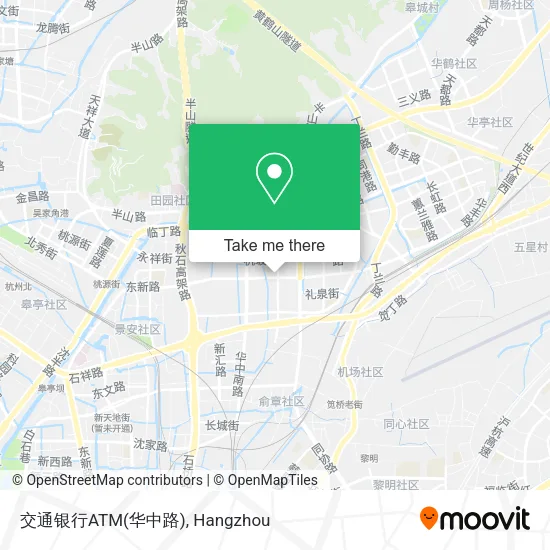 交通银行ATM(华中路) map