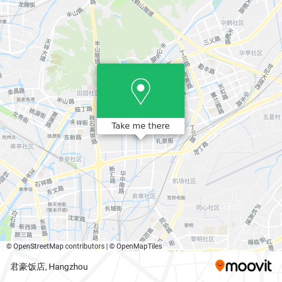 君豪饭店 map