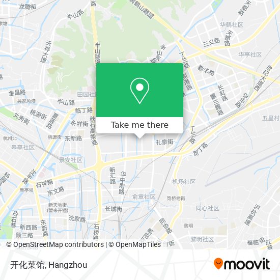 开化菜馆 map