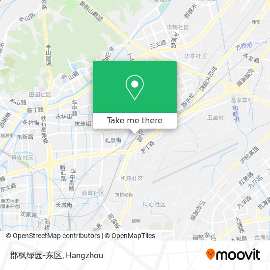 郡枫绿园-东区 map