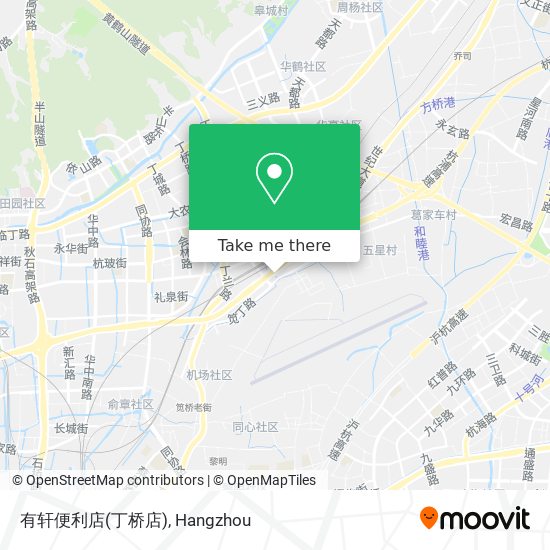 有轩便利店(丁桥店) map