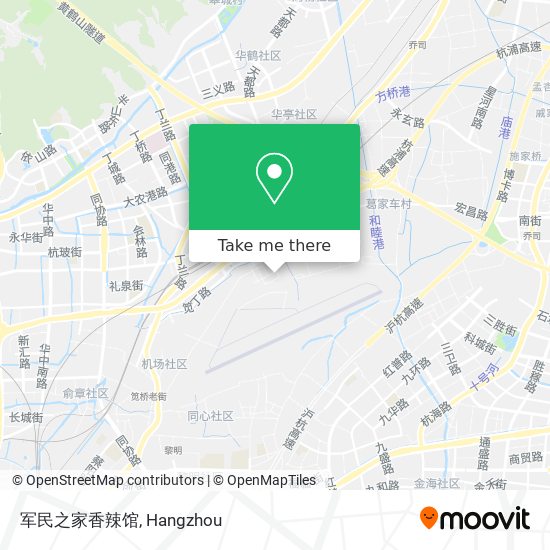 军民之家香辣馆 map