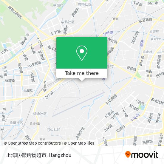 上海联都购物超市 map