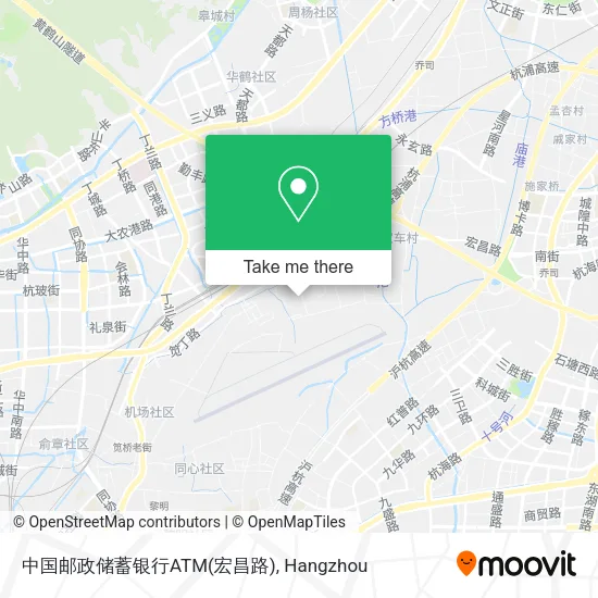 中国邮政储蓄银行ATM(宏昌路) map