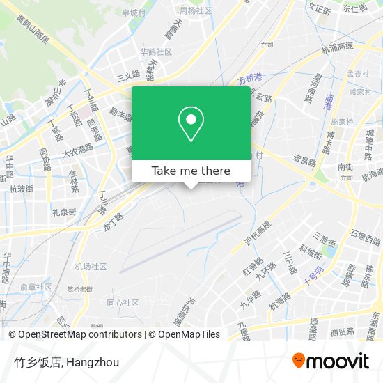 竹乡饭店 map