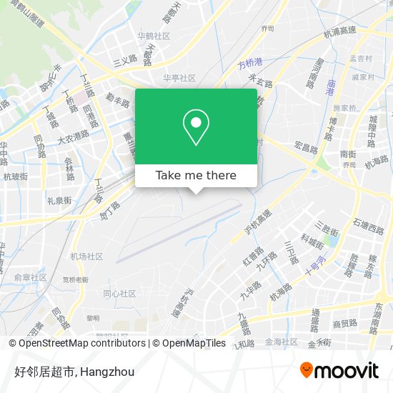 好邻居超市 map