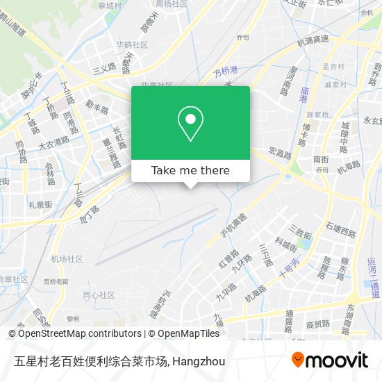 五星村老百姓便利综合菜市场 map