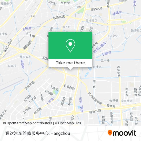 辉达汽车维修服务中心 map