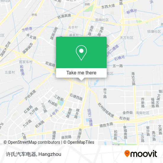 许氏汽车电器 map