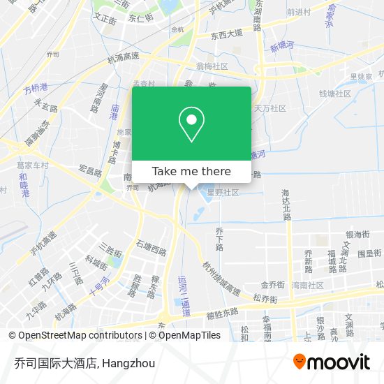 乔司国际大酒店 map