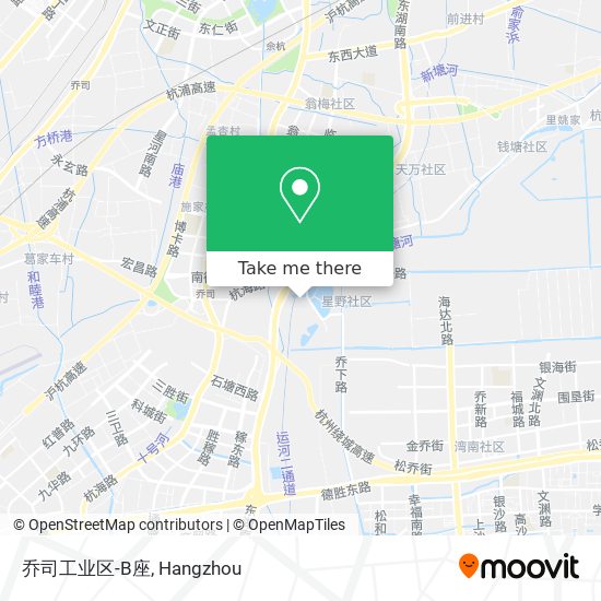 乔司工业区-B座 map