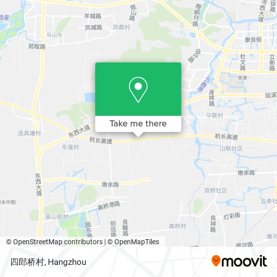 四郎桥村 map