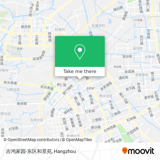 吉鸿家园-东区和景苑 map