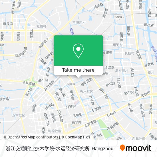 浙江交通职业技术学院-水运经济研究所 map