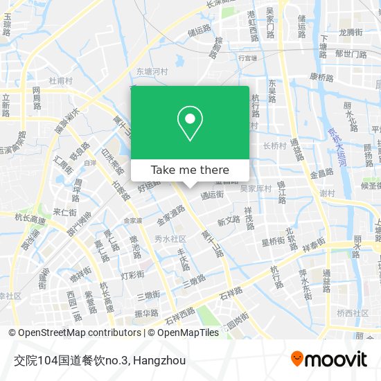 交院104国道餐饮no.3 map