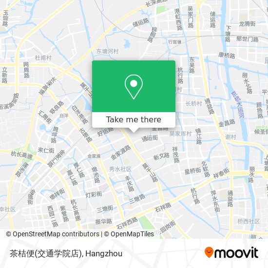 茶桔便(交通学院店) map