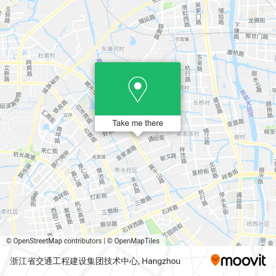 浙江省交通工程建设集团技术中心 map