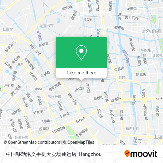 中国移动泓文手机大卖场通运店 map