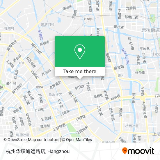 杭州华联通运路店 map