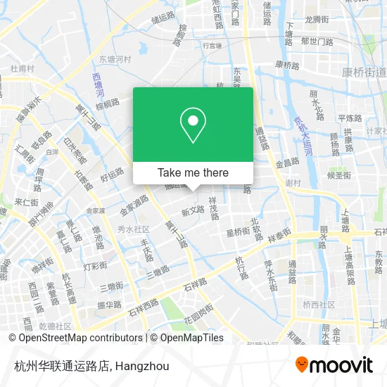 杭州华联通运路店 map