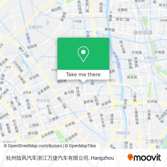 杭州陆风汽车浙江万捷汽车有限公司 map