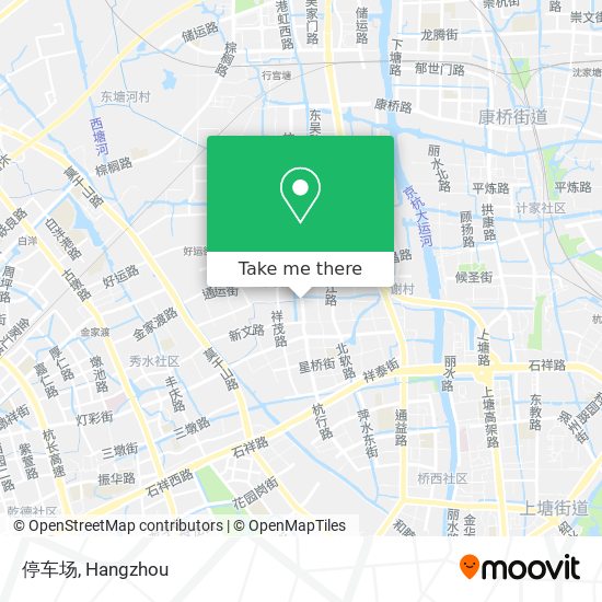 停车场 map