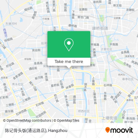 陈记骨头饭(通运路店) map