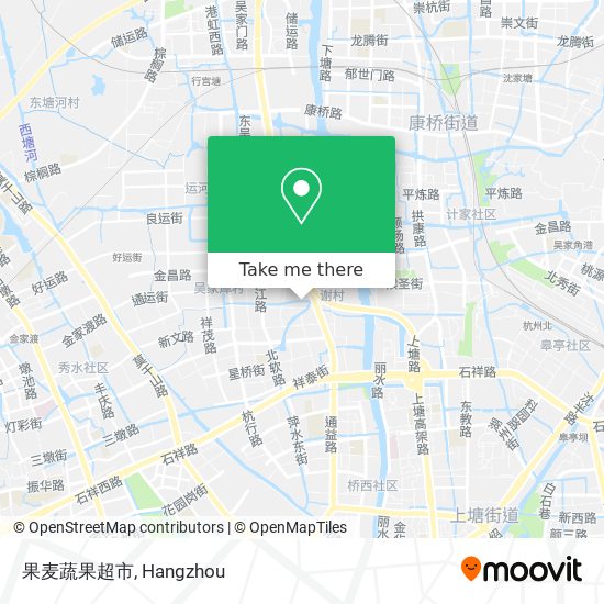 果麦蔬果超市 map