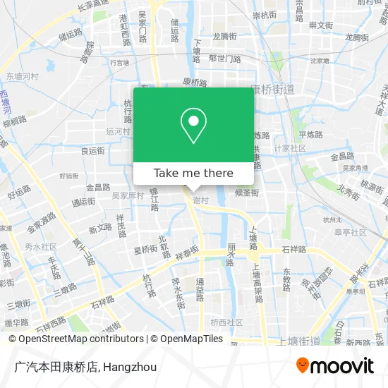 广汽本田康桥店 map