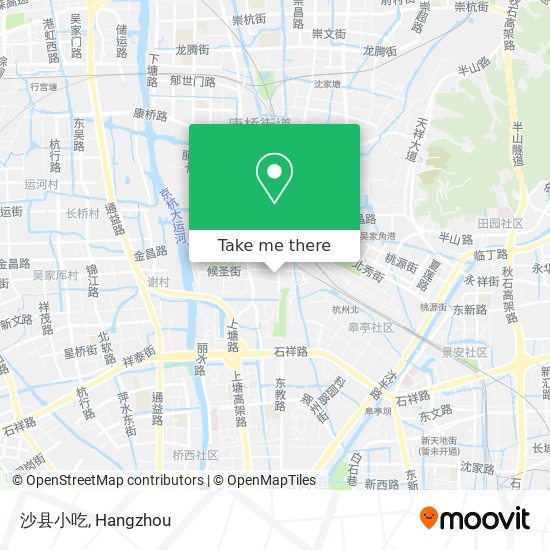 沙县小吃 map