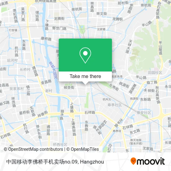 中国移动李佛桥手机卖场no.09 map