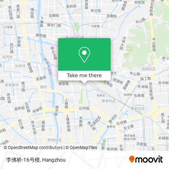 李佛桥-16号楼 map