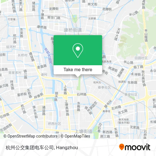 杭州公交集团电车公司 map