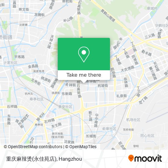 重庆麻辣烫(永佳苑店) map