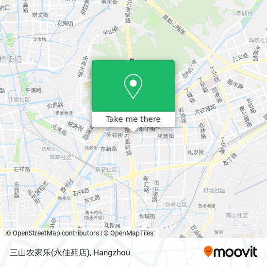 三山农家乐(永佳苑店) map