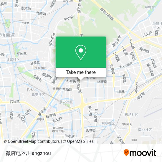 徽府电器 map
