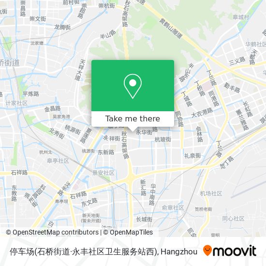 停车场(石桥街道·永丰社区卫生服务站西) map