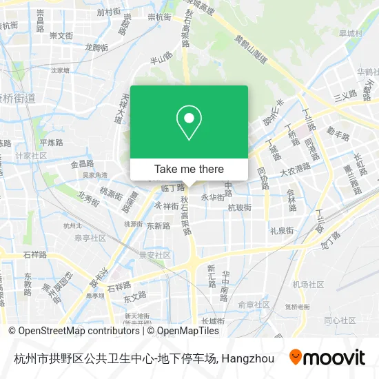 杭州市拱野区公共卫生中心-地下停车场 map