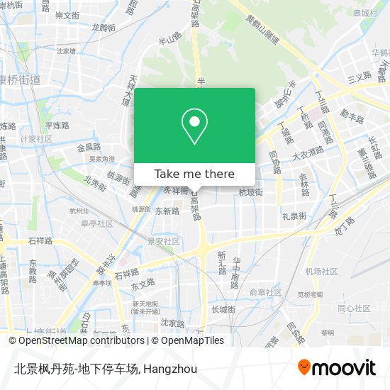 北景枫丹苑-地下停车场 map