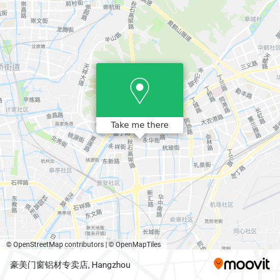 豪美门窗铝材专卖店 map