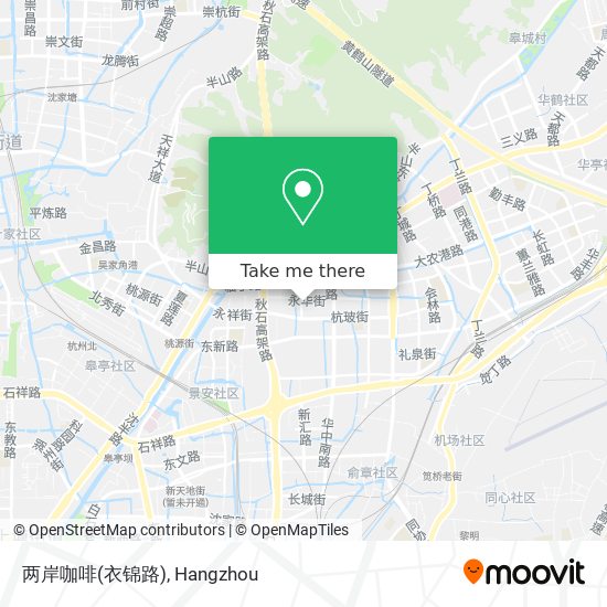 两岸咖啡(衣锦路) map