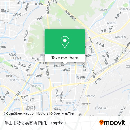 半山旧货交易市场-南门 map